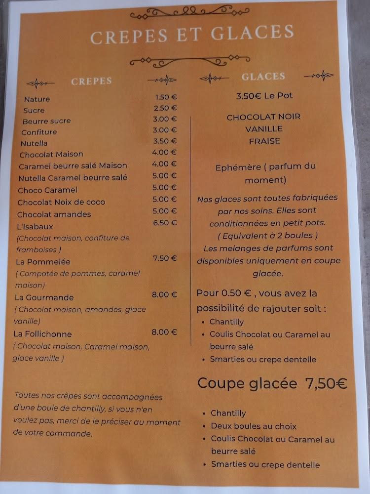 Chez ju et mini bar des rhodos - Menu Image 1