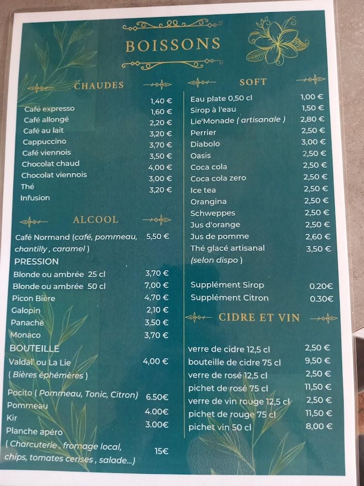 Chez ju et mini bar des rhodos - Menu Image 2